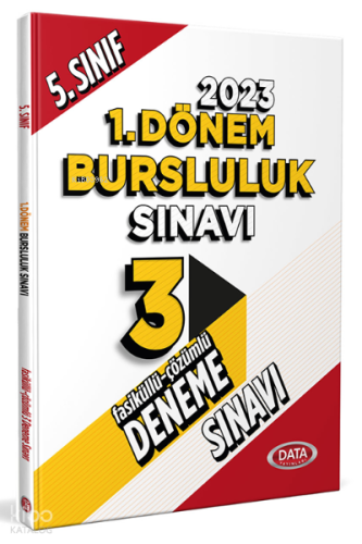 2023 5. Sınıf Bursluluk Sınavı Tamamı Çözümlü 3 Fasikül Deneme Sınavı 