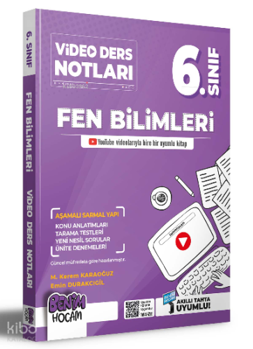 2023 6.sınıf Fen Bilimleri Video Ders Notları (Konu Anlatımı) | benlik