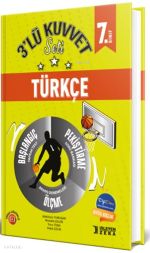2023 7.Sınıf Türkçe 3'lü Kuvvet Serisi Set | benlikitap.com