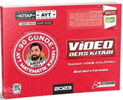 2023 90 Günde AYT Matematik Kampı Video Ders Kitabı Eko | benlikitap.c