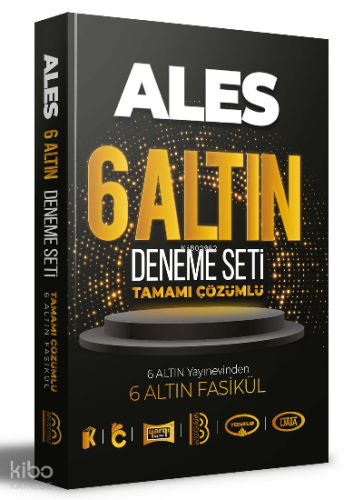 2023 ALES Tamamı Çözümlü 6 Altın Deneme | benlikitap.com