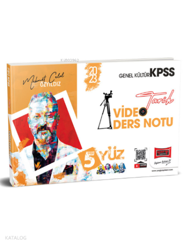 2023 KPSS 5Yüz Tarih Video Ders Notları (M.Celal Özyıldız) | benlikita