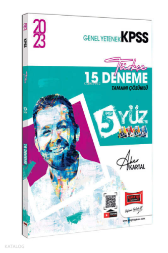 2023 KPSS 5Yüz Türkçe Tamamı Çözümlü 15 Deneme | benlikitap.com