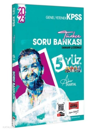 2023 KPSS 5Yüz Türkçe Tamamı Çözümlü Soru Bankası | benlikitap.com