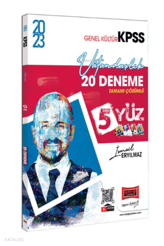 2023 KPSS 5Yüz Vatandaşlık Tamamı Çözümlü 20 Deneme | benlikitap.com