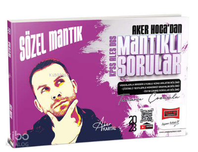 2023 KPSS ALES DGS Aker Hoca'dan Sözel Mantık Mantıklı Sorular ;Video 