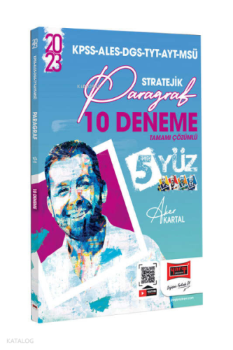 2023 KPSS ALES DGS TYT AYT MSÜ Stratejik Paragraf Tamamı Çözümlü 10 De