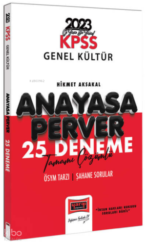 2023 KPSS Anayasaperver Tamamı Çözümlü 25 Deneme