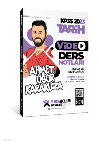 2023 KPSS Atölye Serisi Tarih Video Ders Notları | benlikitap.com