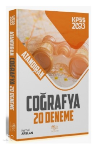 2023 KPSS Coğrafya Atandıran 20 Deneme | benlikitap.com