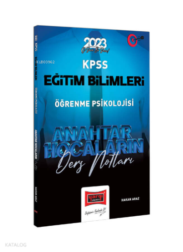 2023 KPSS Eğitim Bilimleri Anahtar Hocaların Öğrenme Psikolojisi Ders Notları