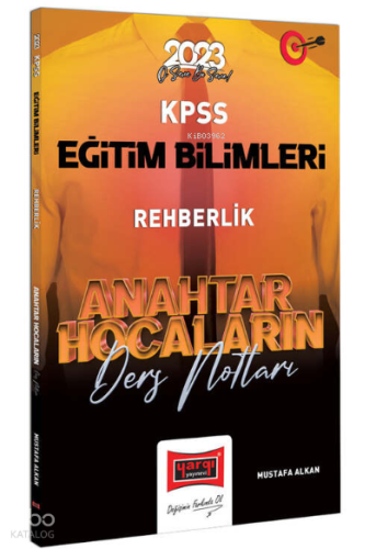2023 KPSS Eğitim Bilimleri Anahtar Hocaların Rehberlik ve Özel Eğitim Ders Notları