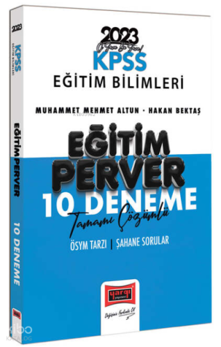 2023 KPSS Eğitim Bilimleri Eğitimperver Tamamı Çözümlü 10 Deneme