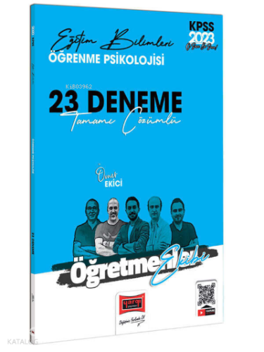 2023 KPSS Eğitim Bilimleri Öğretmenler Ekibi Öğrenme Psikolojisi Tamam