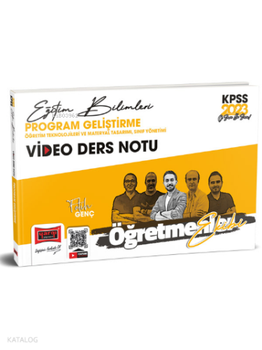 2023 KPSS Eğitim Bilimleri Öğretmenler Ekibi Program Geliştirme - Öğre