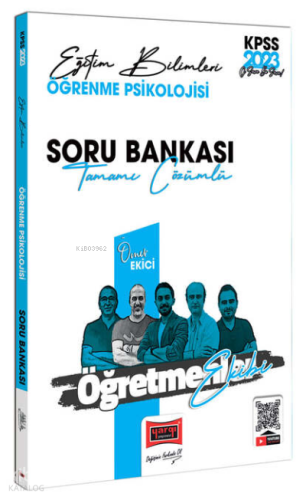 2023 KPSS Eğitim Bilimleri Öğretmenler Ekibi Tamamı Çözümlü Öğrenme Ps