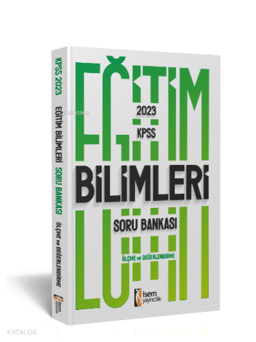 2023 Kpss Eğitim Bilimleri Ölçme Ve Değerlendirme Soru Bankası | benli