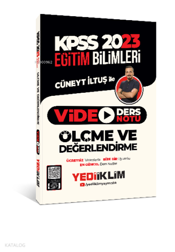 2023 KPSS Eğitim Bilimleri Ölçme ve Değerlendirme Video Ders Notu | be