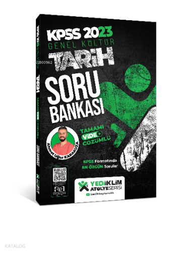2023 KPSS Genel Kültür Atölye Serisi Tarih Tamamı Video Çözümlü Soru B