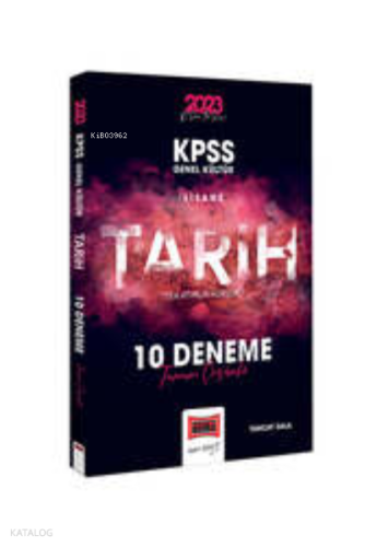 2023 KPSS Genel Kültür Tarih Tamamı Çözümlü 10 Deneme | benlikitap.com