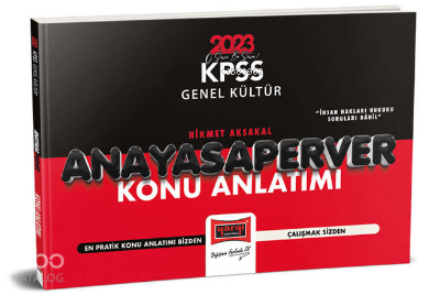 2023 KPSS Genel Kültür Vatandaşlık Anayasaperver Konu Anlatımı