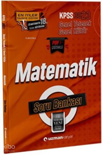 2023 Kpss Gkgy Soru Bankası Matematik