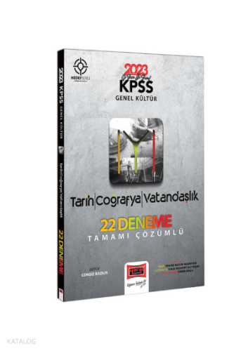 2023 KPSS Hedef Serisi IYI Genel Kültür (Tarih-Coğrafya-Vatandaşlık) Tamamı Çözümlü 22 Deneme Sınavı
