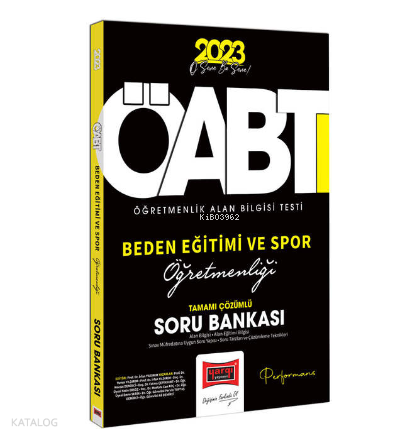 2023 KPSS ÖABT Beden Eğitim ve Spor Öğretmenliği Tamamı Çözümlü Soru Bankası