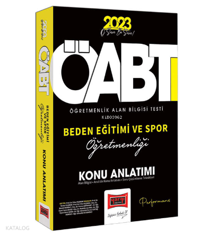 2023 KPSS ÖABT Beden Eğitimi ve Spor Öğretmenliği Konu Anlatımı