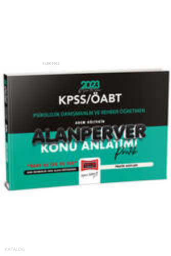 2023 KPSS ÖABT Psikolojik Danışmanlık ve Rehber Öğretmen(PDR) Alanperver Pratik Konu Anlatımı