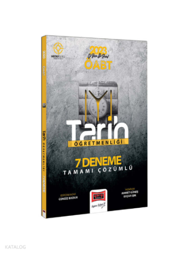 2023 KPSS ÖABT Tarih Öğretmenliği Hedef Serisi IYI Tamamı Çözümlü 7 Deneme Sınavı