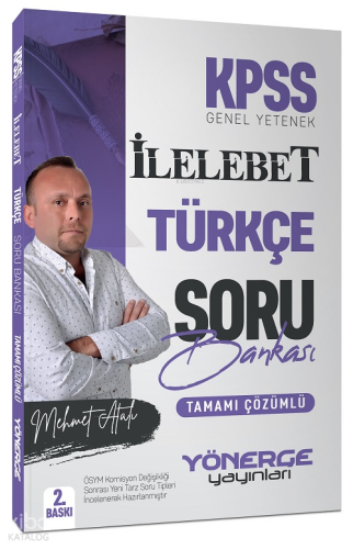 2023 KPSS Türkçe İlelebet Soru Bankası Çözümlü