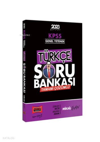 2023 KPSS Türkçe Tamamı Çözümlü Soru Bankası