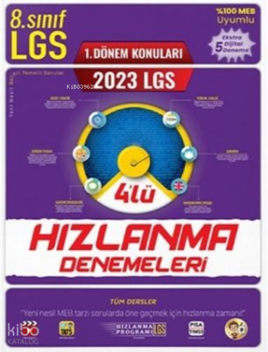 2023-LGS-1-Donem-4lu-Hizlanma-Denemeleri | benlikitap.com