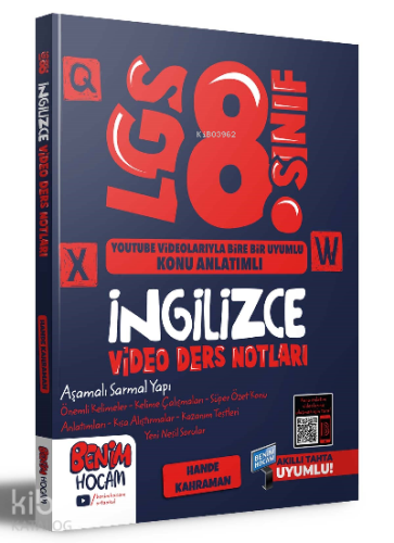 2023 LGS 8.Sınıf İngilizce Video Ders Notları (Konu Anlatımı)