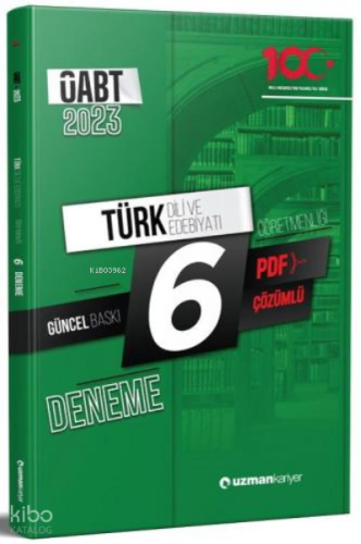 2023 Öabt 6 Deneme Türk Dili Ve Edebiyatı | benlikitap.com