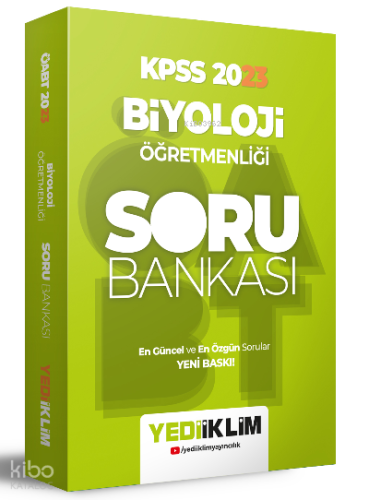 2023 ÖABT Biyoloji Öğretmenliği Soru Bankası | benlikitap.com