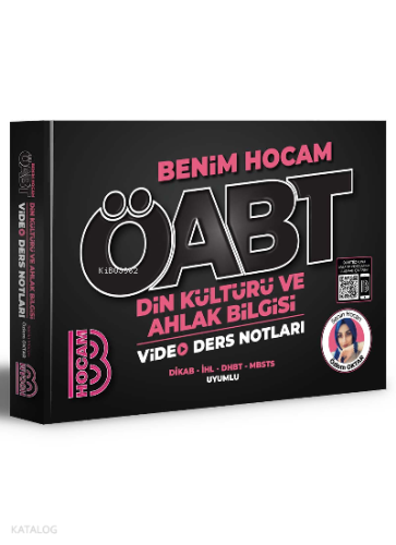 2023 ÖABT Din Kültürü ve Ahlak Bilgisi Öğretmenliği Video Ders Notları