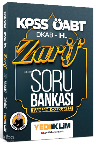 2023 ÖABT DKAP İHL Zarif Tamamı Çözümlü Soru Bankası