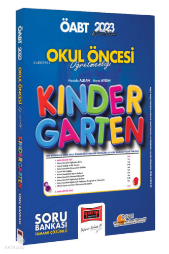2023 ÖABT Okul Öncesi Öğretmenliği Kindergarten Tamamı Çözümlü Soru Bankası