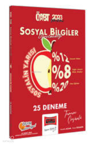 2023 ÖABT Sosyal Bilimler Öğretmenliği Tamamı Çözümlü 25 Deneme