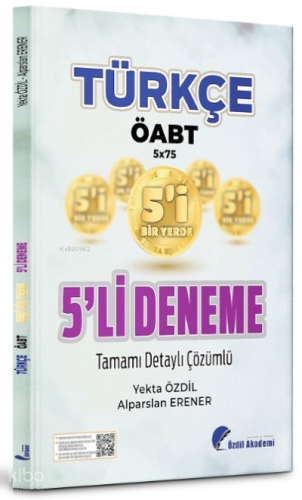 2023 ÖABT Türkçe Öğretmenliği 5 li Deneme Çözümlü