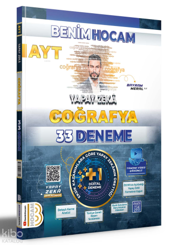 2024 AYT Yapay Zekâ Coğrafya 33 Deneme | benlikitap.com