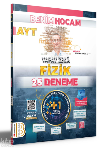 2024 AYT Yapay Zekâ Fizik 25 Deneme Benim Hocam Yayınları
