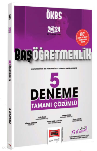 2024 Başöğretmenlik 5 Deneme