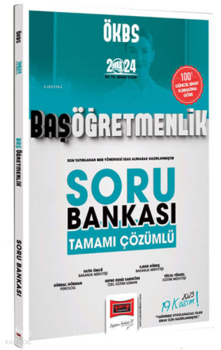 2024 Başöğretmenlik Soru Bankası