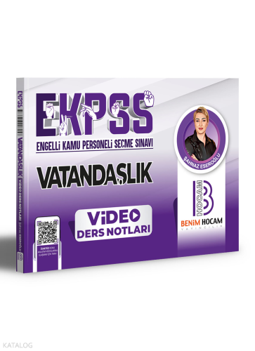 2024 EKPSS Vatandaşlık Video Ders Notları Benim Hocam Yayınları | benl