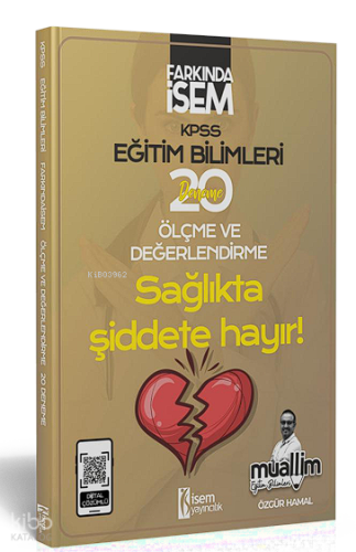 2024 Farkında İsem Kpss Muallim Eğitim Bilimleri Ölçme Ve Değerlendirme 20 Deneme