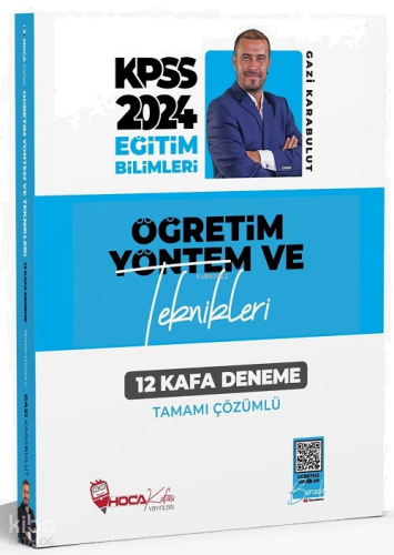2024 KPSS Eğitim Bilimleri Öğretim Yöntem ve Teknikleri 12 Kafa Deneme