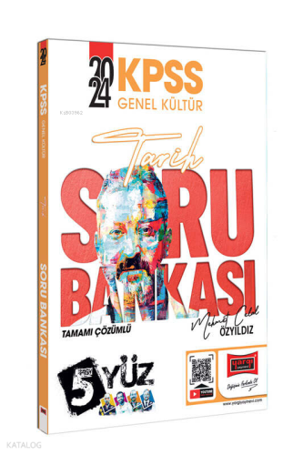 2024 KPSS Genel Kültür 5Yüz Tarih Soru Bankası | benlikitap.com